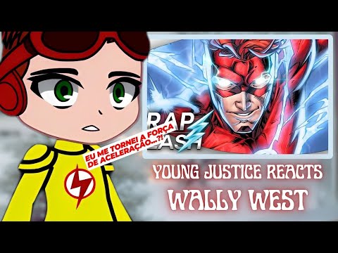 Justiça Jovem (Season 1) React a Rap do Wally West - O Flash Mais Rápido (Flash Beats)