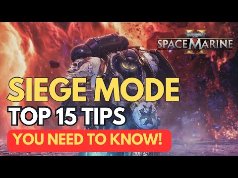 TOP 15 Siege Mode Tips You Need To Know! | Space Marine 2