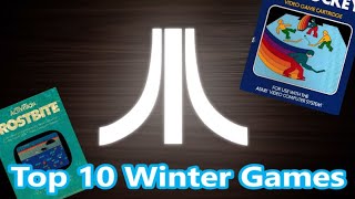 My Top 10 Atari 2600 & 7800 Games To Play During Winter