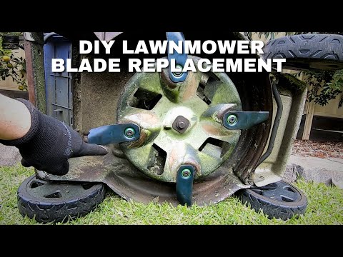 How To Change Lawnmower Cutting Blades The Easy Way DIY