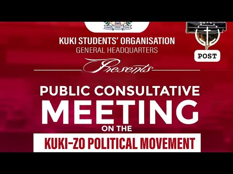 KUKI POLITICAL DINMUN PUBLIC MEETING AT M.SONGGEL