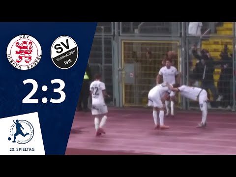 Just before the end | KSV Hessen Kassel - SV Sandhausen | Matchday 20 RLSW