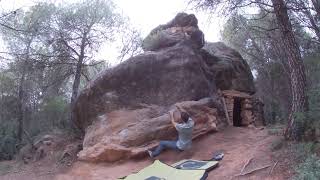 Video thumbnail of Lance de la Barraca, 6a. Salvanebleau