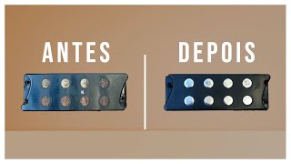 COMO RETIRAR FERRUGEM DOS CAPTADORES DE GUITARRA/BAIXO!