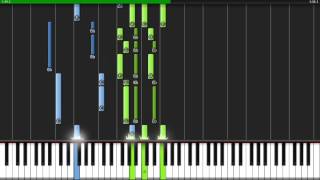 Battle of Who Could Care Less - Ben Folds Five - Synthesia Piano Tutorial