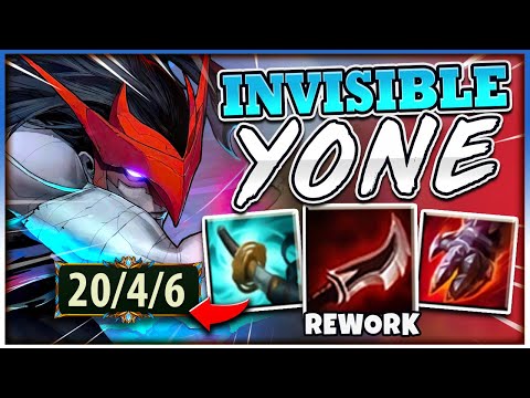 YOU CAN NOW EXIT INVISIBILITY AND INSTANTLY ONE SHOT! YONE IS NOW A 1V9 BEAST! - League of Legends