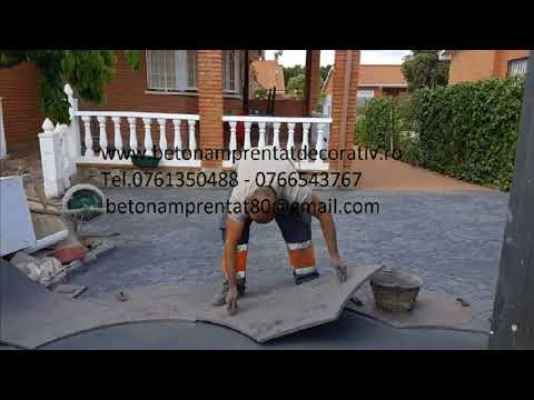 Beton Amprentat Geblești Dolj Tel.0761350488 ,0766543767