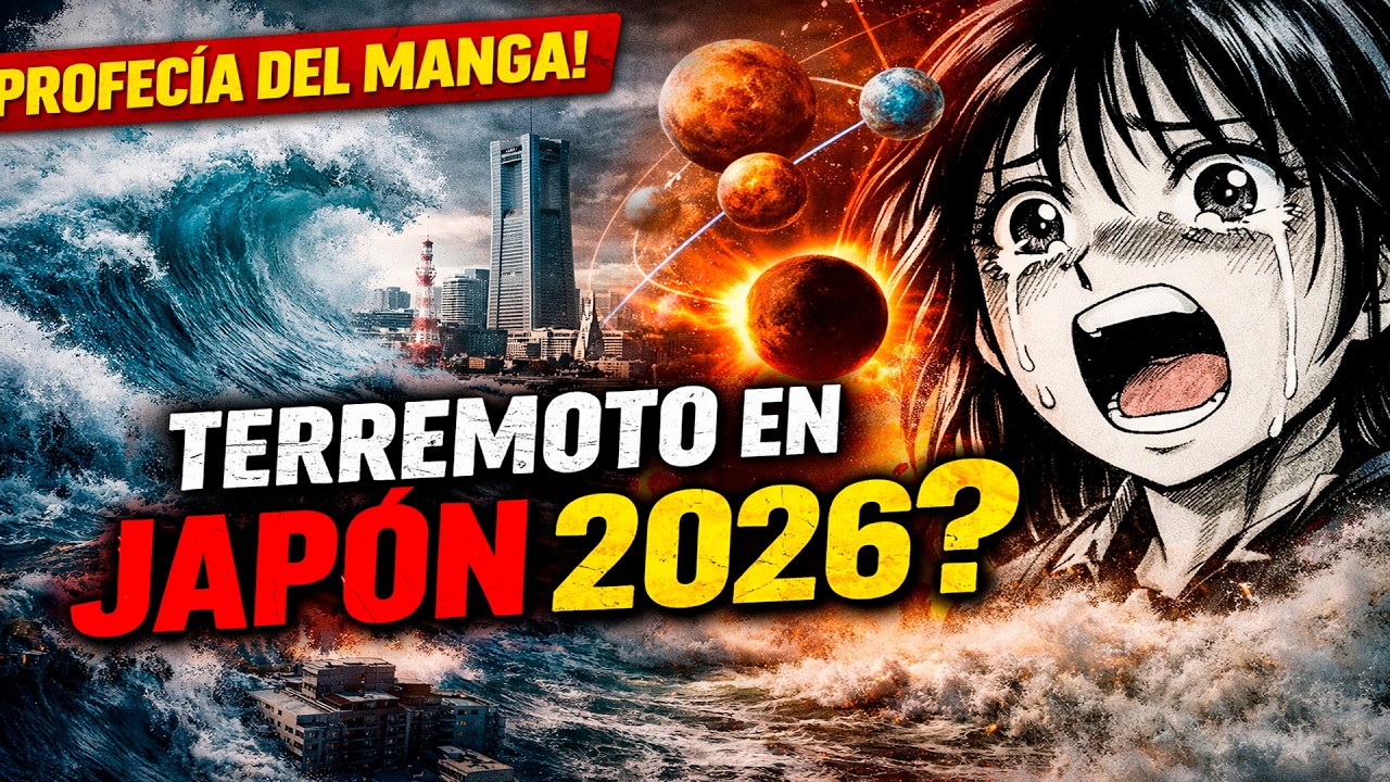 LA PREDICCIÓN DEL MANGA PROFÉTICO TERREMOTO EN JAPÓN ENTRE JUNIO -  SEPTIEMBRE DE 2026