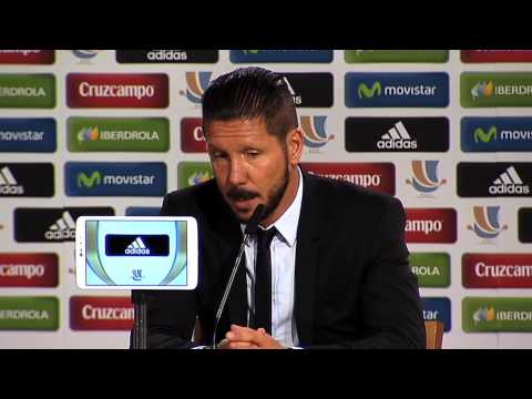 Diego Simeone: "Angel di Maria bester Spieler von Real Madrid" | Atletico Madrid im Supercup