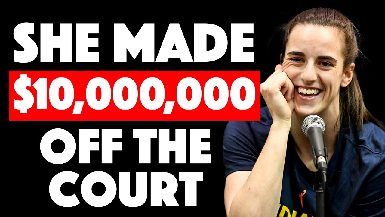 CEO Reveals Just HOW Much Money Caitlin Clark Makes Outside the WNBA...