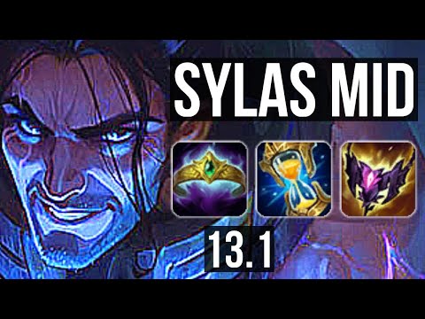 SYLAS vs TRYNDAMERE (MID) | 9/1/10, Rank 10, Legendary | KR Grandmaster | 13.1