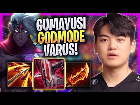 GUMAYUSI LITERALLY GOD MODE WITH VARUS! - T1 Gumayusi Plays Varus ADC vs Xayah! | Season 2023