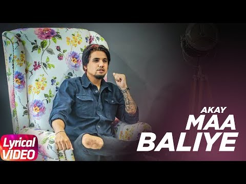Maa Balliye ( Lyrical ) | A Kay Feat.Deep Jandu |  Latest Punjabi Song 2017 | Speed Records