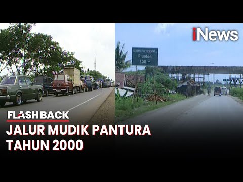 Pantauan Arus Lalu Lintas saat Mudik di Jalur Pantura Tahun 2000 | Flashback