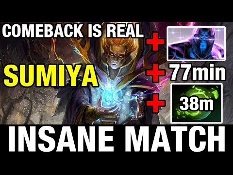 COMEBACK - INSANE MATCH - SumIYa Plays Invoker - Dota 2