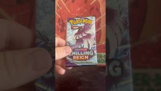 Chilling Reign pack rip #packopening #pokemon #shorts