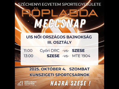 Női U15 III. osztályú röplabda mérkőzés - Kunsziget