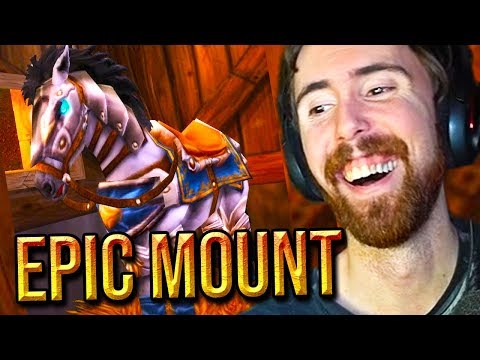 Asmongold Finally Gets His Epic Mount In Classic WoW