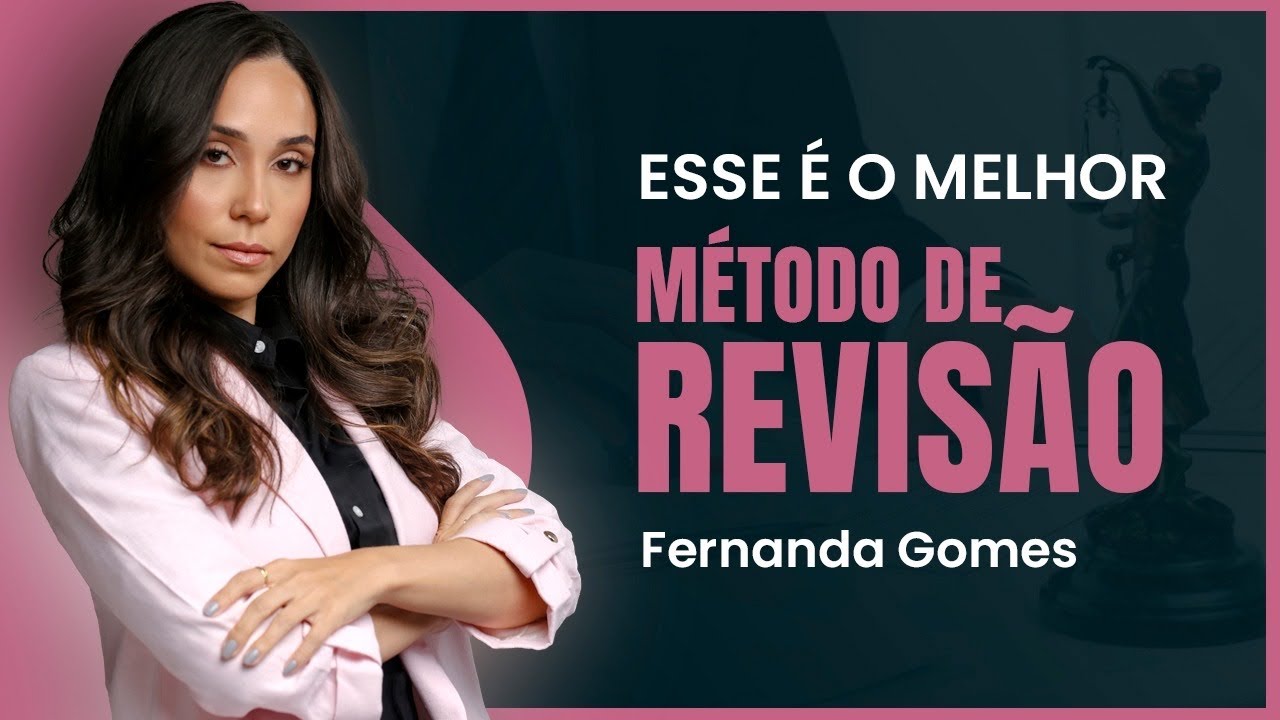 Esse é o melhor método de revisão I Fernanda Gomes