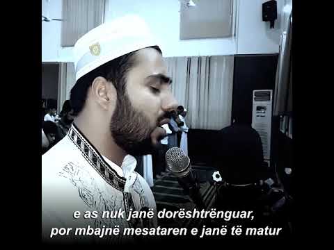 Recitim me zë shumë të ëmbël të sures Furkan / Ajeti: 56-77