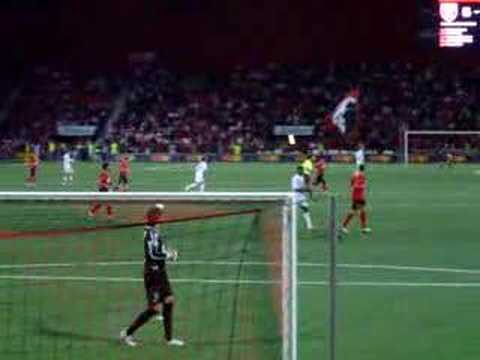 Ambiance Xamax - Baulmes à la fin du match