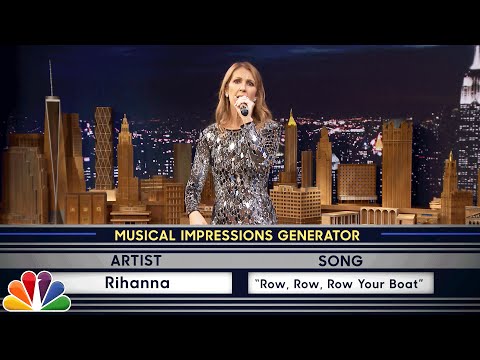 Wheel of Musical Impressions with Céline Dion