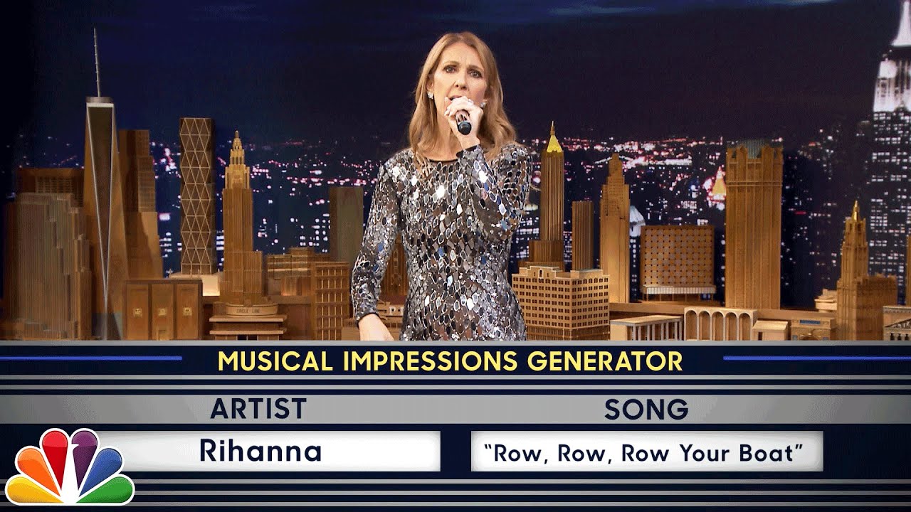 Wheel of Musical Impressions with Céline Dion
