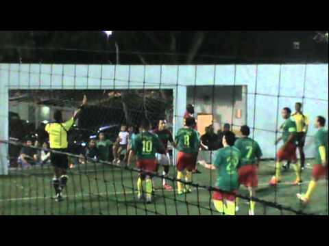 semifinal futbol pasion (americano vs sony) tapada de carlos serrano frente a deiler sacramento