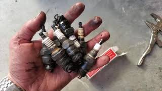 Changing Spark Plugs - 75 Ford F100