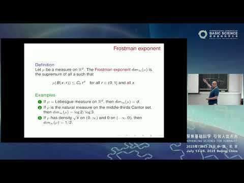 Pablo Shmerkin: Dynamical self-similarity and slicing #ICBS2025