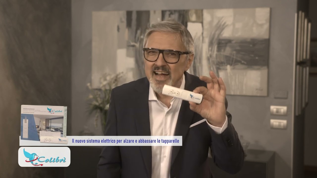 Colibri - Il nuovo sistema elettrico per alzare e abbassare le tapparelle