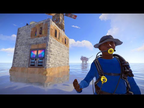 WYBUDOWALIŚMY BAZĘ NA WODZIE.. - Rust