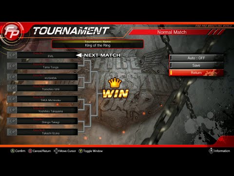 nL Kingiest of the Ringiest - MATCH #6 (Fire Pro Wrestling World)