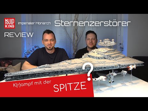 FILIGRANES MONSTER? Review: IMPERIALER MONARCH STERNENZERSTÖRER von MouldKing®. Stabil, aber ...