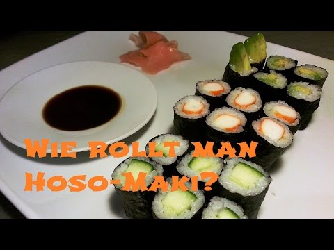 How to Roll Hoso Maki Sushi at Home? - Sushi Making Basics