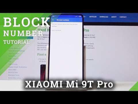 How to Block Number in XIAOMI Mi 9T Pro - Block Calls & Texts