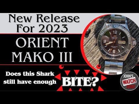 New Release For 2023 Orient Mako lll... Has the Shark still got its BITE?     Full Review.