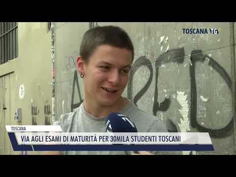 2023-06-21 TOSCANA - VIA AGLI ESAMI DI MATURITÀ PER 30MILA STUDENTI TOSCANI
