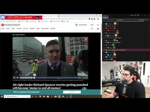 HasanAbi November 4, 2019 - (Shocking) Richard Spencer (Nazi) is Racist in LEAKED Audio Highlight