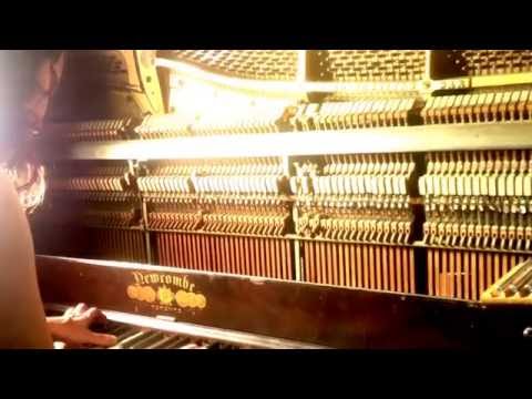 Steve Vai - Bledsoe Bluvd (cover on 125 yr. old piano)