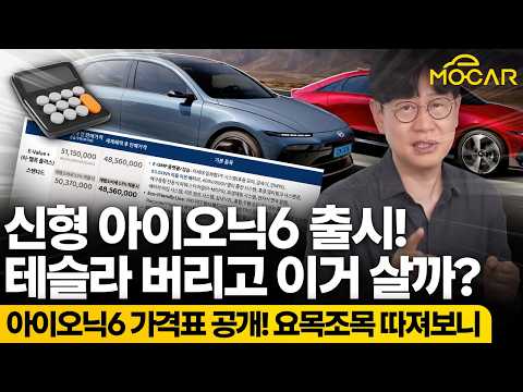 신형 아이오닉6! 진작 이렇게 나왔으면 대박날뻔!