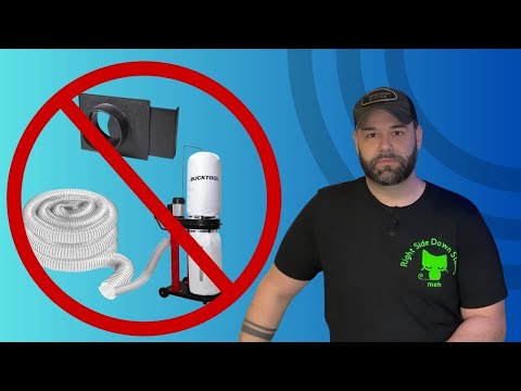 Small Shop Dust Collection Full DIY Setup