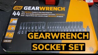 Gearwrench 3/8 Impact Socket Set