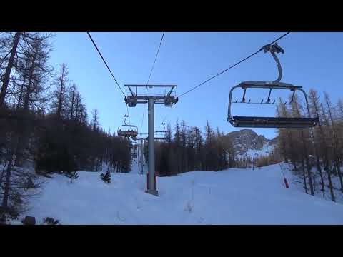 Risalita integrale seggiovia Leitner "Prorel" - Chantemerle / Télésiège / Chairlift / Sessellift