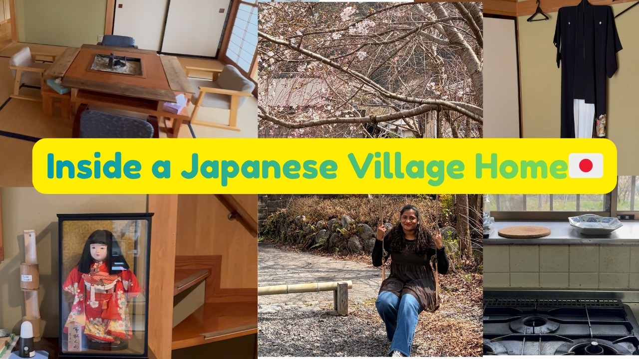 Inside a Traditional Japanese Village Home 🇯🇵 |  Exploring an Old Japanese House in a Quiet Village