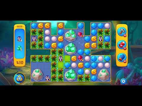 Fishdom level 9826 no boosters フィッシュダム ノーマル