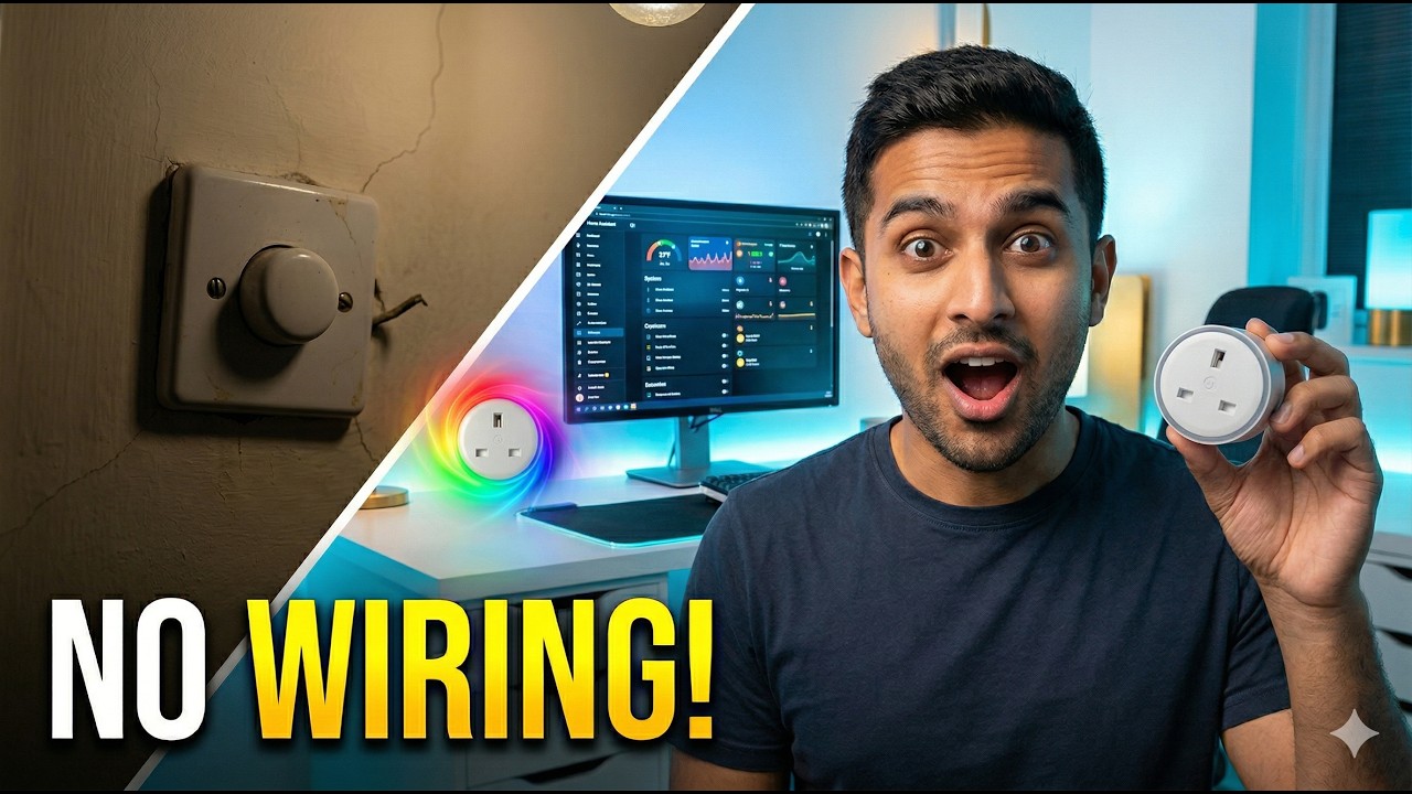 Smart Home Retrofit in a UK House — No Wiring Required!