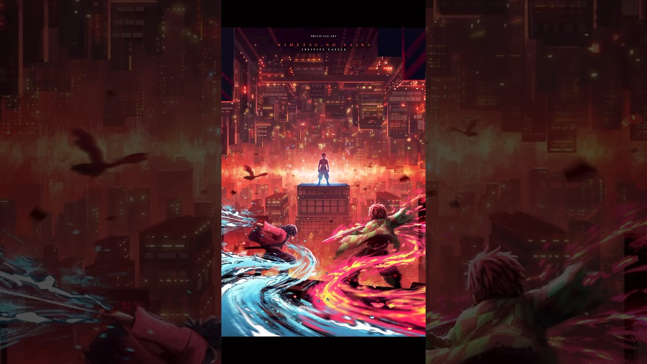 Demon Slayer Infinity Castle ✨ Tutorials & brushes are on my patreon! #demonslayer #kimetsunoyaiba