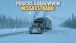 DE CAMINHÃO ATÉ O ALASKA NO INVERNO 🥶