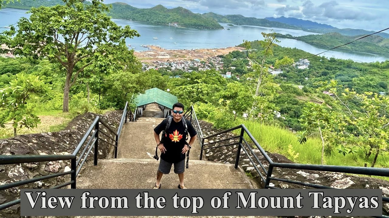Join a traveler on a hike journey to Mount Tapyas.